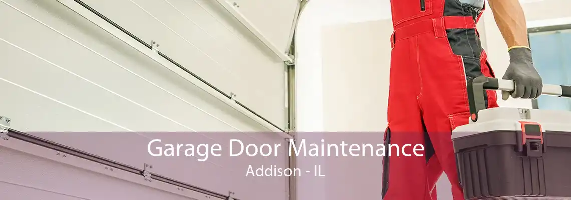 Garage Door Maintenance Addison - IL